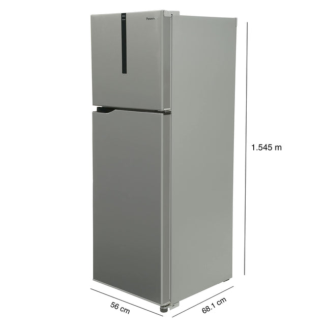 Panasonic 260 L Double Door 3 Star AI Enabled Inverter Technology Frost Free Refrigerator Appliance (NR-TH272CVHN, Electric Grey, Jumbo Fresh Vegetable Basket, Net Capacity 237L) 