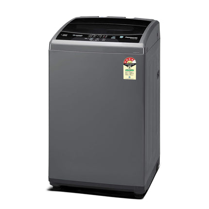 Panasonic 6 Kg 4 Star Fully-Automatic Top Load Washing Machine ( NA-F60LF1HRB, Grey, Durable Metal Body, 8 Wash Program, Aquabeat wash technology, One touch smart wash) 