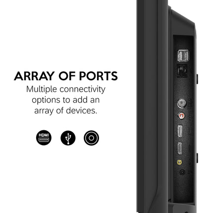 Panasonic 80 cm (32 inches) HD Ready Smart LED Google TV TH32MS660DX (Black) 