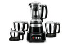 Panasonic Mixer Grinder MX-AV425 (Charcoal Black)Elements Series Powerful 1500W(Max Motor Lock Wattage)4 Jar(Three-304-SS Stainless Steel & 1Juicer Extractor Jar)|Warranty 2 Yrs Product & 5 Yrs Motor 