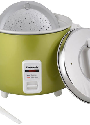 Panasonic SR-WA22H (E) Automatic Rice Cooker, Apple Green, 2.2 Liters 