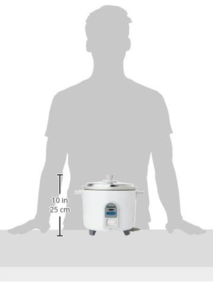 Panasonic SRWA 18 1.8 Liter Automatic Rice Cooker, white 