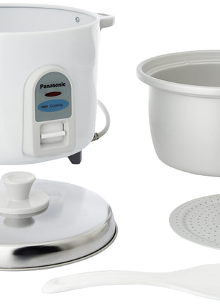 Panasonic SRWA 18 1.8 Liter Automatic Rice Cooker, white 