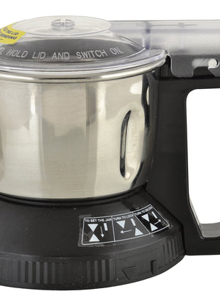 Panasonic Stainless Steel Multi Jar for Dry/Wet Grinding MX-AC-310 0.6 Litre (Black) Suitable for All Panasonic MX-AC Series Mixer Grinder 