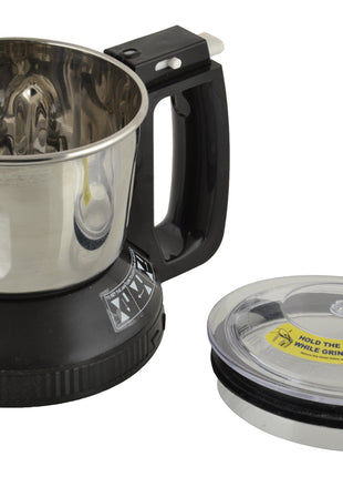 Panasonic Stainless Steel Multi Jar for Dry/Wet Grinding MX-AC-310 0.6 Litre (Black) Suitable for All Panasonic MX-AC Series Mixer Grinder 