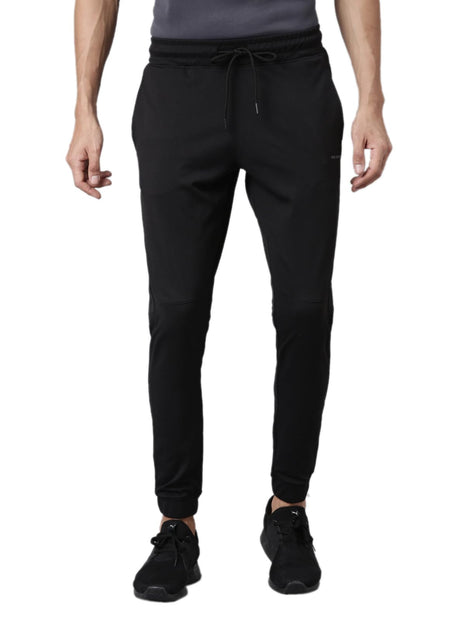 Pepe Jeans Innerwear Men's Regular Fit Track Mid Rise Pants (PPTR01_Black_XL) 