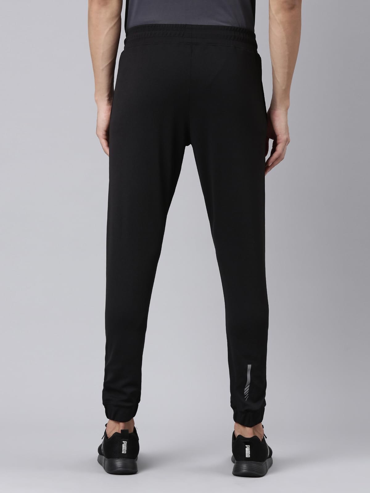 Pepe Jeans Innerwear Men's Regular Fit Track Mid Rise Pants (PPTR01_Black_XL) 