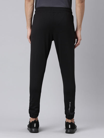 Pepe Jeans Innerwear Men's Regular Fit Track Mid Rise Pants (PPTR01_Black_XL) 