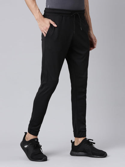 Pepe Jeans Innerwear Men's Regular Fit Track Mid Rise Pants (PPTR01_Black_XL) 