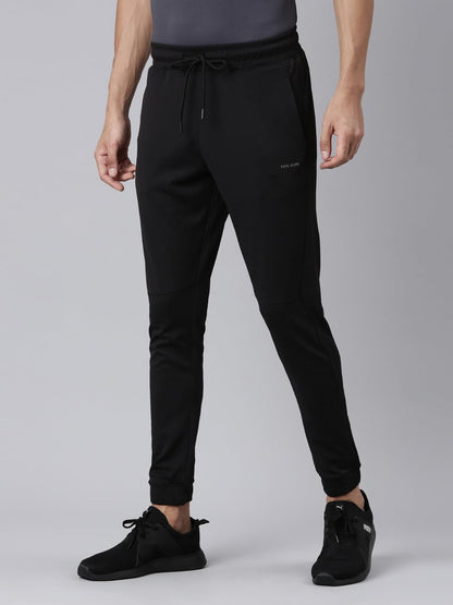 Pepe Jeans Innerwear Men's Regular Fit Track Mid Rise Pants (PPTR01_Black_XL) 
