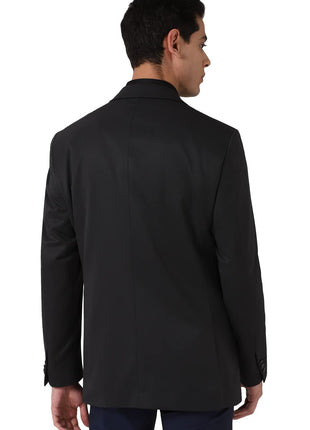 Peter England Men's Regular Blazer (Pebzotlby15203_Charcoal_40, Formal Blazer) 