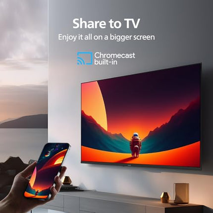 Philips 109 cm (43 inches) 6100 Series Frameless Full HD Smart LED Google TV 43PFT6130/94 