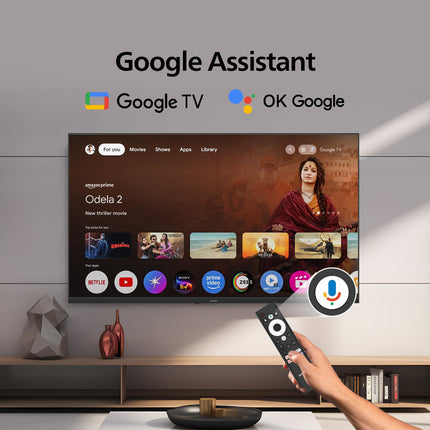 Philips 109 cm (43 inches) 6100 Series Frameless Full HD Smart LED Google TV 43PFT6130/94 