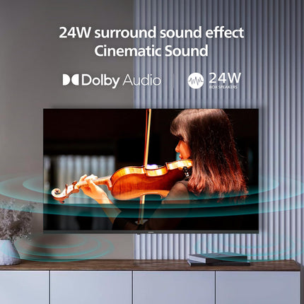 Philips 109 cm (43 inches) 6100 Series Frameless Full HD Smart LED Google TV 43PFT6130/94 