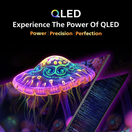 Philips 109 cm (43 inches) 8100 Series 4K Ultra HD Smart QLED Google TV 43PQT8100/94 