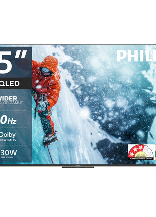 Philips 139 cm (55 inches) 8100 Series 4K Ultra HD Smart QLED Google TV 55PQT8100/94 