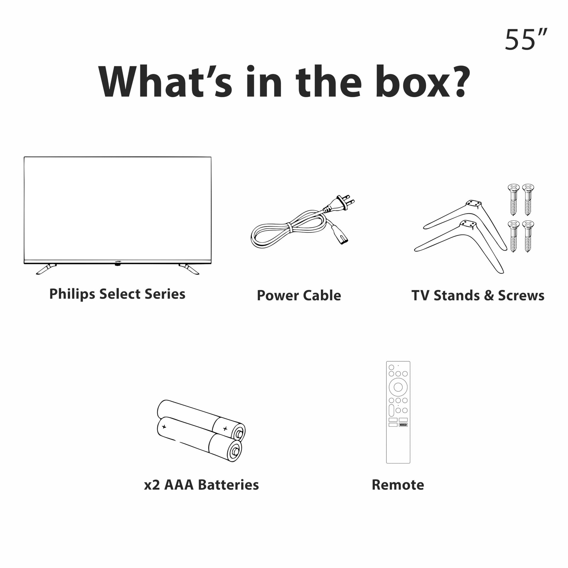 Philips 139 cm (55 inches) 8100 Series 4K Ultra HD Smart QLED Google TV 55PQT8100/94 