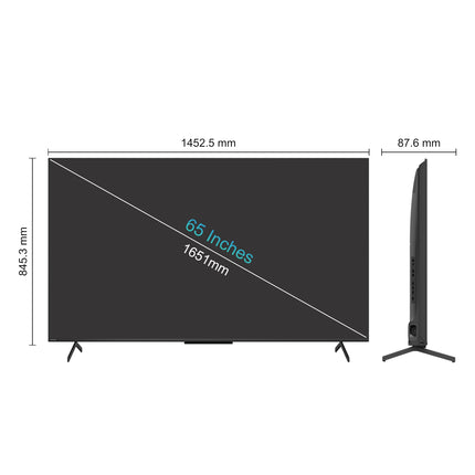 Philips 165 cm (65 inches) 8300 Series 4K Ultra HD Smart QLED Google TV 65PQT8300/94 