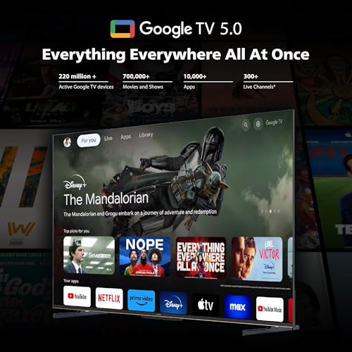 Philips 190 cm (75 inch) 8100 Series 4K Ultra HD Smart QLED Google TV 75PQT8100/94 