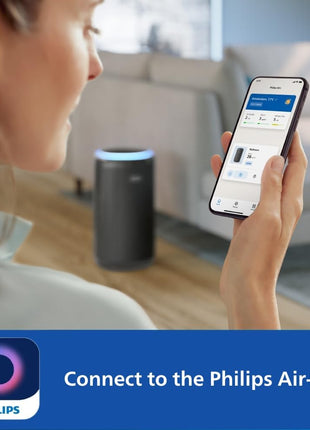 Philips AC4221 Smart Air Purifier for Home|Real Time AQI Display|Covers upto 700 sqft|Removes 99.97% of Virus,Allergen,Dust & PM2.5|50% Quieter|Filter Life Upto 9000 Hrs|Ideal for Living room 