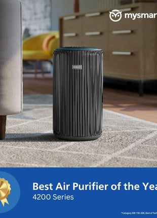 Philips AC4221 Smart Air Purifier for Home|Real Time AQI Display|Covers upto 700 sqft|Removes 99.97% of Virus,Allergen,Dust & PM2.5|50% Quieter|Filter Life Upto 9000 Hrs|Ideal for Living room 