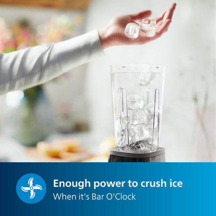 Philips HR2603/90 Electric Nutri-Blend, Mixer, Grinder & Blender | Smoothie Maker | 350W Power | 3-Jar Capacity | With Variable Speed Control | Perfect for Smoothies, Mixing & More 