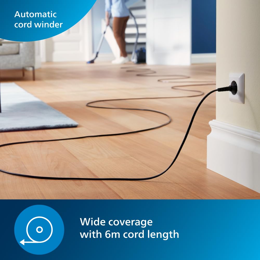 Philips PowerPro FC9352/01-Compact Bagless Vacuum Cleaner for Home |1900Watts for Powerful Suction |Compact and Lightweight| PowerCyclone 5 Technology and MultiClean Nozzle |2 years warranty 