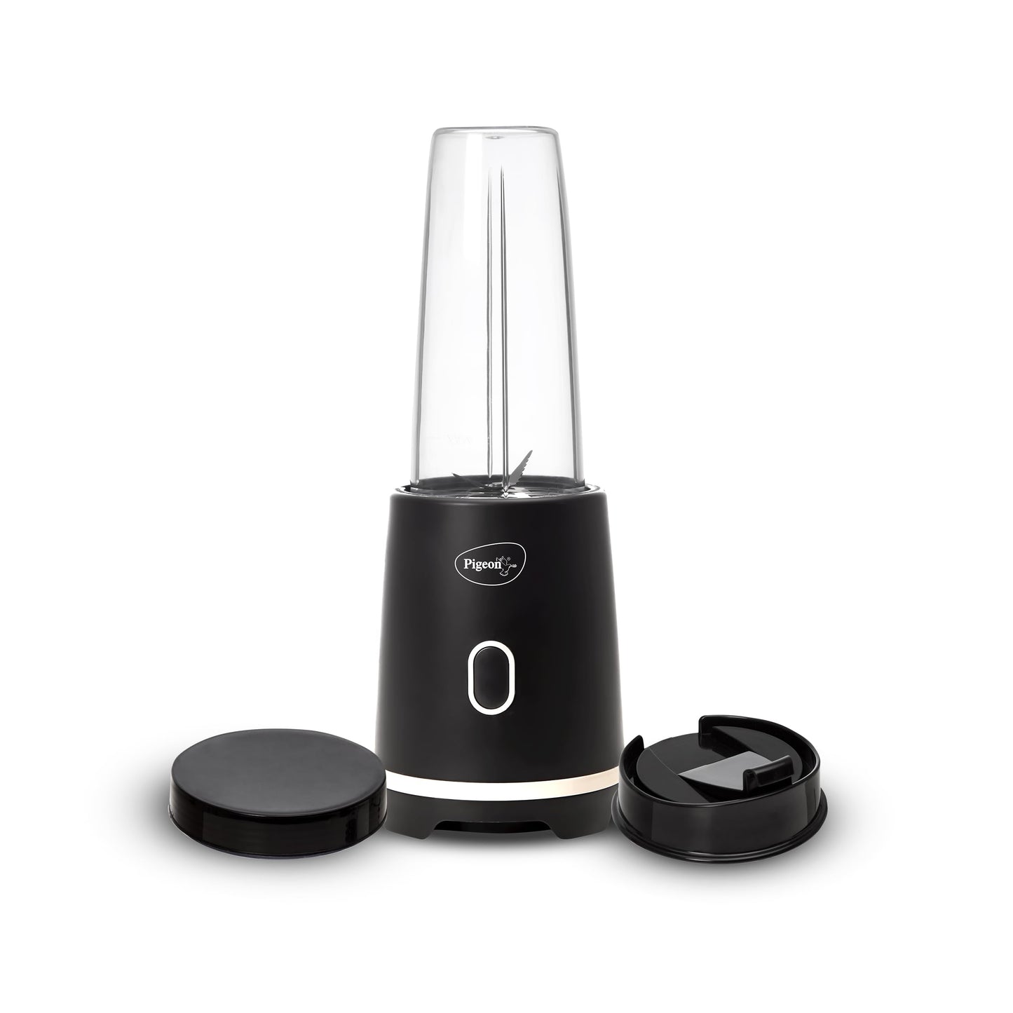 Pigeon By Stovekraft Pure | Grinder Juicer Blender Smoothie Maker All-in-1 Machine | 300 Watt | 1 Jars- Multiuse Jar 500ml, 1 Sipper, 1 Cap |1 Blades|1 Year Warranty 