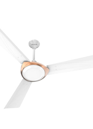 Polycab Superb Neo 1200mm Star Rated Ceiling Fan For Home | High Speed & Air Flow, 100% Copper | Rust-Proof Blades, 52 Watt, Saves up to 33% Electricity | 2 years warranty【Bronze Gold】 