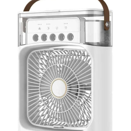 Portable-Air-Conditioner-Small-Ac-Quaite-Personal-Air-cooler-Usb-Power-Mini-Desktop-Cooling-Misting-fan-1/2/3-Timer-With-speed-360-Adjustable-For-Office-Room-Desk-And-Car-(Multi-colour) (Green) 