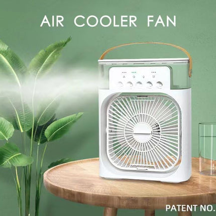 Portable Air Conditioners - Small AC Quiet Personal Cooler, USB Powered Mini Desktop Cooling Misting Fan, 1 | 2 3 Timer with Speeds, 360°Adjustment for Office, Home, Room, Desk and Car 