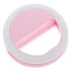 Portable LED Ring Selfie Light for All Smartphones, Tablets Enhancing Ring Light with 3 Level of Brightness for Photography Video Calling (Smart Phones Laptop Tablet) 