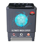 Power Guard 10.5 kg, 5 star, Semi-Automatic Top Load Washing Machine, Air Turbo Drying, Dark Gray, 2024 Model) 
