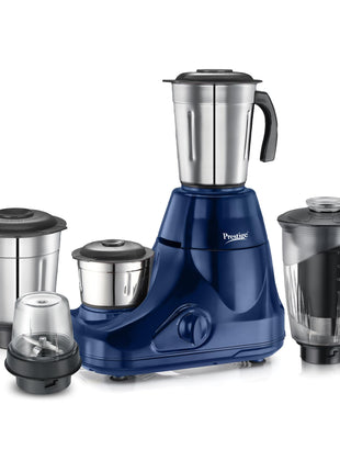 Prestige 750W Astra Mixer Grinder with 5 Jars – 1500ml Wet, 1000ml Dry, 1500ml Juicer, 300ml Chutney & Mix-O-Keep | Space-Saving Stacking Design | 2-Year Warranty 