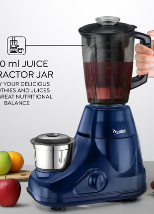 Prestige 750W Astra Mixer Grinder with 5 Jars – 1500ml Wet, 1000ml Dry, 1500ml Juicer, 300ml Chutney & Mix-O-Keep | Space-Saving Stacking Design | 2-Year Warranty 