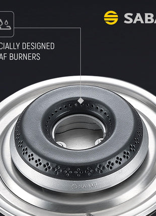 Prestige Marvella Hob Black Al - 4B (With Glass Top, 4 Unit Burners & Auto Ignition) 