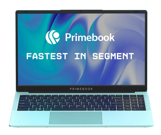 Primebook 2 Max 2025 (New Launch) | 8GB RAM, 256GB UFS Storage | 15.6-Inch Full HD IPS Display | 12hrs Battery | MediaTek Helio G99 | Android 15 (PrimeOS 3.0) | Backlit Keyboard | in-Built AI | Aqua 