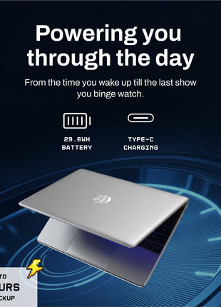 Primebook 2 Neo 2025 (New Launch) | 6GB RAM, 128GB Storage (Upgradable Upto 512GB) | MediaTek Helio G99 | Android 15 (PrimeOS3.0) | in-Built AI | 11.6” Thin & Light Laptop | Type-C, USB, MicroSD Ports 