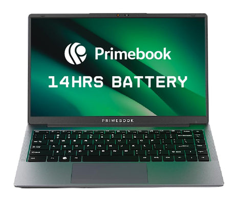 Primebook 2 Pro 2025 (New Launch) | 8GB RAM, 128GB UFS Storage | 14.1-Inch FHD IPS Display | 14 Hours Battery | MediaTek Helio G99 | Android 15 (PrimeOS 3.0) | Backlit Keyboard | in-Built AI | Gray 