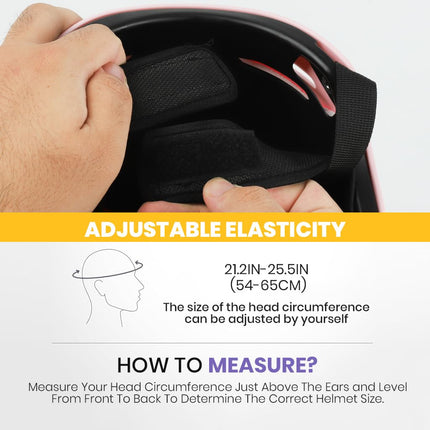 Proberos® Kids Bike Helmet 3D Cartoon, Adjustable Chin Strap, Cushioned Lining, Safety Helmet for Boys & Girls Ages 4-15, Removable Ear Pads, Anti-Glare Visor for Bike & Scooter 