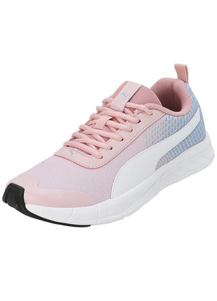 Puma Womens Supernal V3 Running Shoe Lotus Blue Fog White Black UK 5 