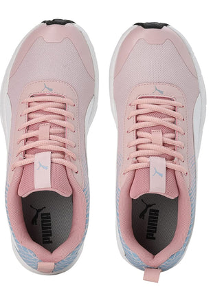 Puma Womens Supernal V3 Running Shoe Lotus Blue Fog White Black UK 5 