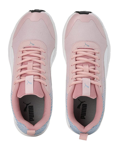 Puma Womens Supernal V3 Running Shoe Lotus Blue Fog White Black UK 5 