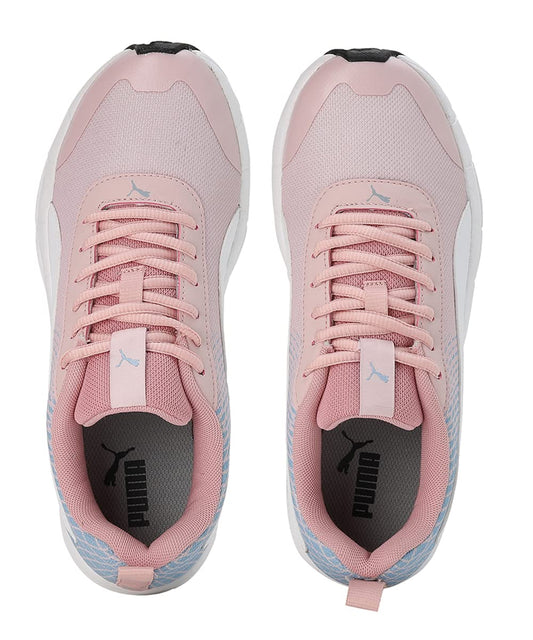 Puma Womens Supernal V3 Running Shoe Lotus Blue Fog White Black UK 5 