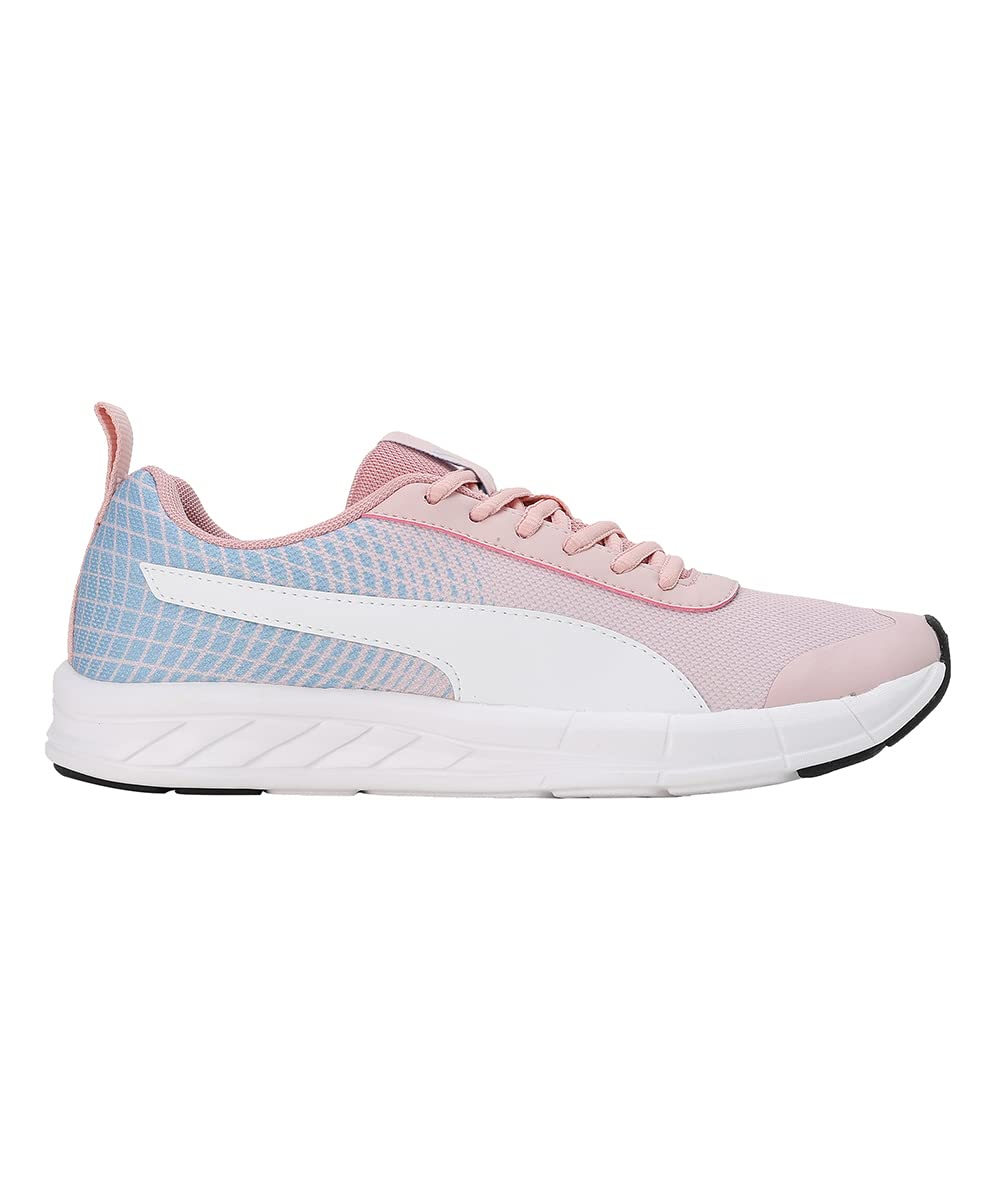 Puma Womens Supernal V3 Running Shoe Lotus Blue Fog White Black UK 5 