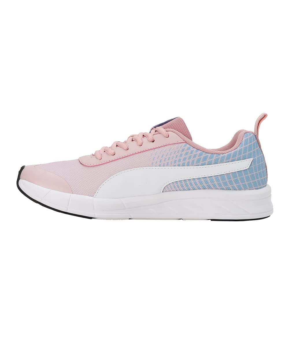 Puma Womens Supernal V3 Running Shoe Lotus Blue Fog White Black UK 5 