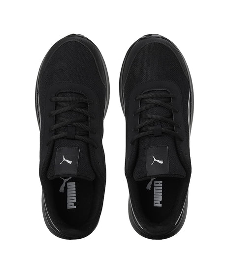 Puma mens Dazzler Black-Silver Running Shoe - 8 UK (39178201) 