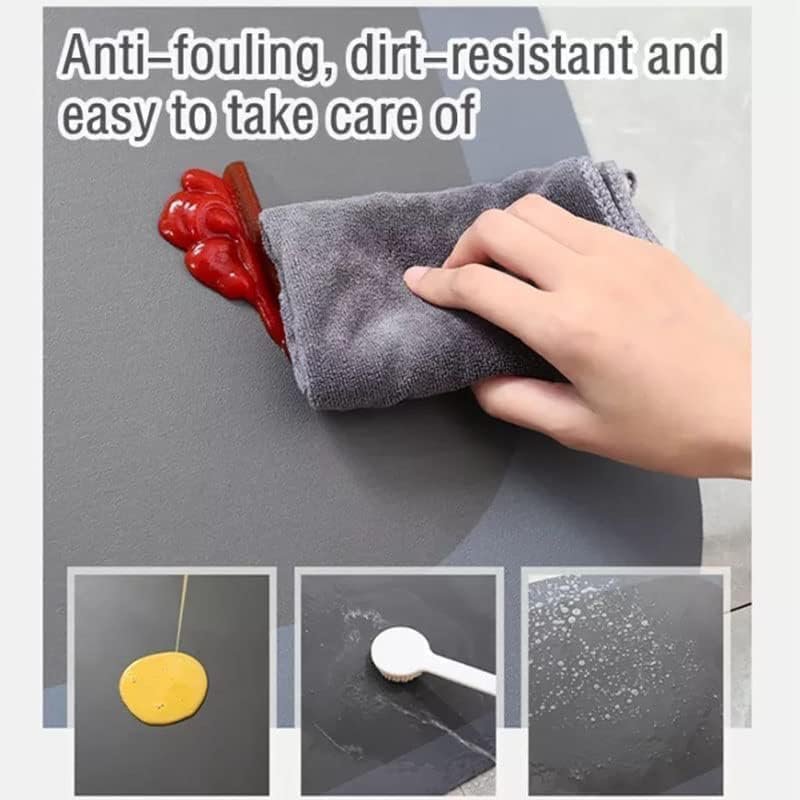 QONETIC 2 Pcs Kitchen Mats Set – Waterproof Memory Foam Anti-Fatigue Standing Mat, Non-Slip Cushioned Kitchen Rugs for Home, Office, Sink & Laundry Room (Comfort Floor Runner Carpets) 