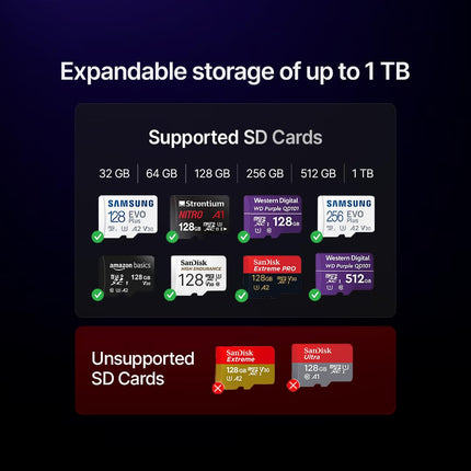 Qubo Smart 360° 2MP [1080p] Wi-Fi Security Camera | Indoor CCTV Cam for Home | AI Person Detection | Automatic Alarm | App Alerts | NightPulse Vision | SD & Cloud Storage | Made in India 