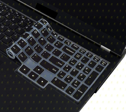RAYA Silicone Keyboard Skin Cover for Lenovo LOQ | Lenovo Legion 5i / Slim 5i / Pro 5i | Lenovo Legion 7i / Pro 7i | Legion 9 15.6inch & 16inch Gaming Laptops (Black Silicone) 